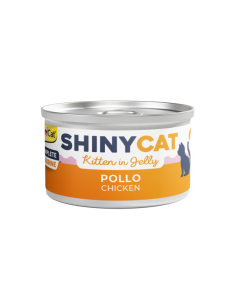 Gimcat Shinycat Jelly Kitten Pollo gr 70. Cibo per cuccioli di gatto