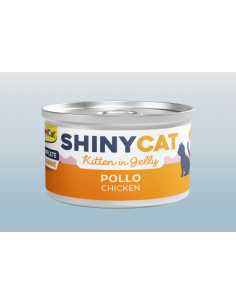 Gimcat Shinycat Jelly Kitten Pollo gr 70. Cibo per cuccioli di gatto 2