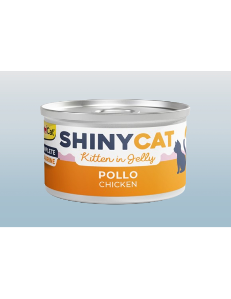 Gimcat Shinycat Jelly Kitten Pollo gr 70. Cibo per cuccioli di gatto