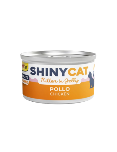 Gimcat Shinycat Jelly Kitten Pollo gr 70. Cibo per cuccioli di gatto