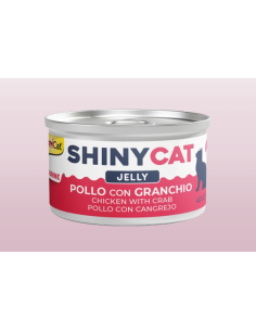 Gimcat Shinycat Jelly pollo con Granchio gr 70. Cibo Umido per gatti