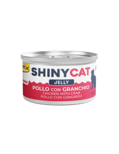 Gimcat Shinycat Jelly pollo con Granchio gr 70. Cibo Umido per gatti 2