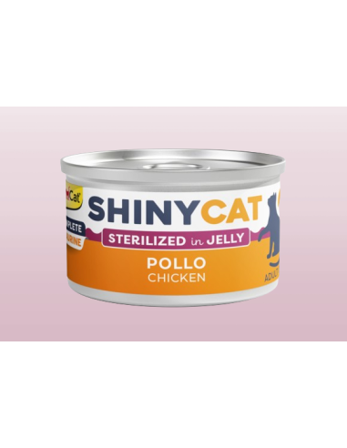 Gimpet Shinycat Jelly Sterilized Pollo gr 70. Cibo Umido Per Gatti.
