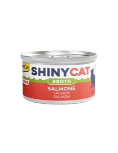 Gimcat Shinycat Broth Salmone gr 70. Cibo Umido per gatti