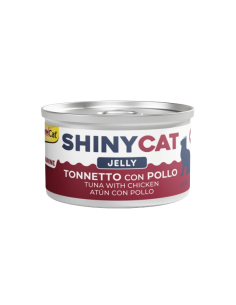 Gimcat Shinycat Jelly Tonnetto Con Pollo Gr 70. Cibo Umido Per Gatti 2