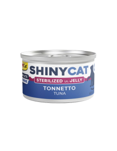 Gimcat Shinycat Jelly Sterilized Tonno Gr 70. Cibo Umido Per Gatti