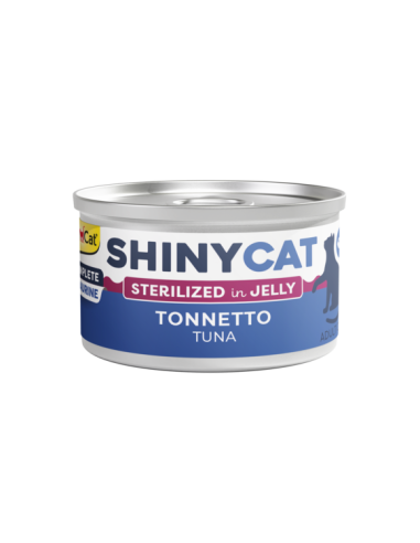 Gimcat Shinycat Jelly Sterilized Tonno Gr 70. Cibo Umido Per Gatti