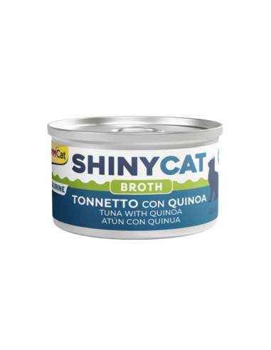 Gimpet Shinycat Broth Tonnetto con Quinoa gr 70. Cibo Umido per gatti .