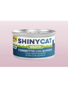 Gimpet Shinycat Broth Tonnetto con Quinoa gr 70. Cibo Umido per gatti .
