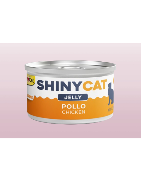Gimcat Shinycat Jelly Pollo gr 70. Cibo Umido Per Gatti .