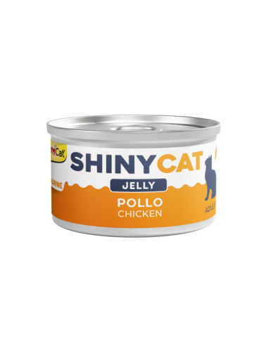 Gimcat Shinycat Jelly Pollo gr 70. Cibo Umido Per Gatti .