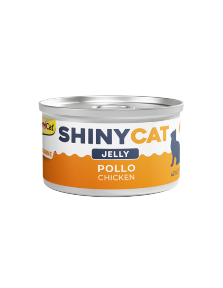 Gimcat Shinycat Jelly Pollo gr 70. Cibo Umido Per Gatti .