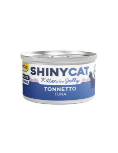 Gimcat Shiny cat Jelly Kitten Tonno gr 70. Cibo Per cuccioli di Gatto .