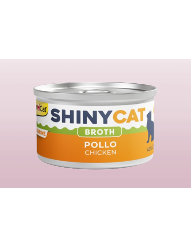 Gimpet Shinycat Broth Pollo gr 70. Cibo Umido per Gatti .