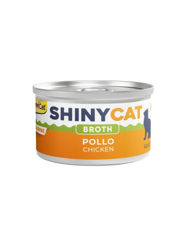 Gimpet Shinycat Broth Pollo gr 70. Cibo Umido per Gatti .