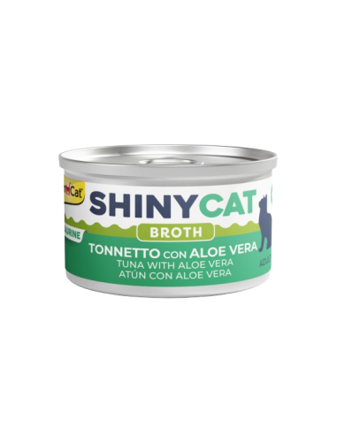 Gimpet Shinecat Broth Tonnetto Aloe Vera gr 70 . Cibo Umido Per Gatti