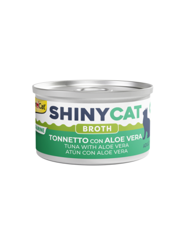 Gimpet Shinecat Broth Tonnetto Aloe Vera gr 70 . Cibo Umido Per Gatti