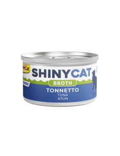 Gimcat Shinycat Broth Tonnetto gr 70. Cibo Umido Per gatti .