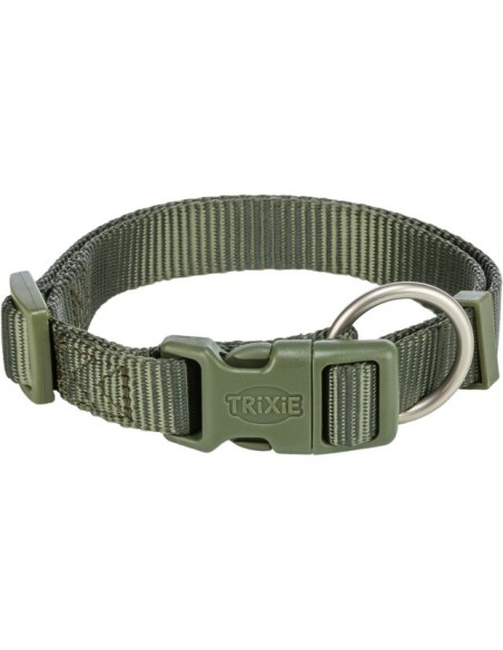 Collare Premium misura xxsmall-xsmall 15-25 cm /10 mm verde Oliva . Guinzagli e Collari per cani .