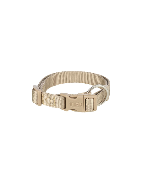 Collare Premium Misura xsmall-Small 22-35 cm /10 mm Sabbia. Guinzagli e Collari