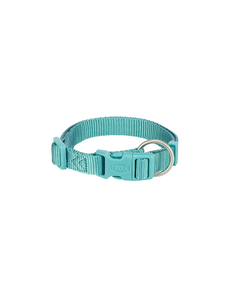 Collare Premium Misura xsmall-Small 22-35 cm /10 mm Acqua Marina Guinzagli e Collari