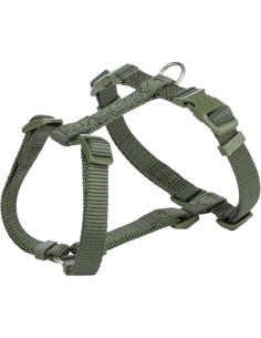 Pettorina Premium H Misura Medium -Large 52-75 cm /20 mm Verde oliva  . Guinzagli e Collari per cani.