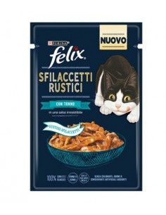 FELIX BUSTA SFILACCETTI RUSTICI CON TONNO GR.80