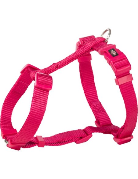 Pettorina Premium H Misura Large 60-87 cm / 25 mm . Corallo. Guinzagli e Collari per cani