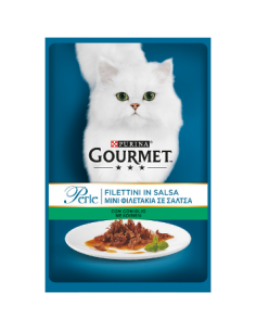 GOURMET PERLE FILETTI C/CONIGLIO 85G