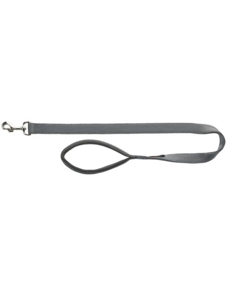 Guinzaglio Premium Misura Medium-Large 1 metro /20 mm .Grigio . Guinzagli e Collari per cani.