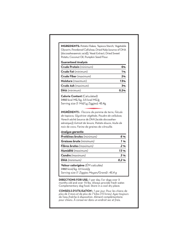 Kong Ziggies Enhanced Puppy m/l 227 gr. Snack Per Cani