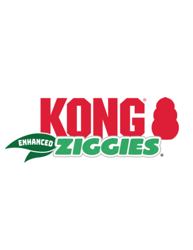 Kong Ziggies Enhanced Adult medium Large 227 gr . Snack per cani