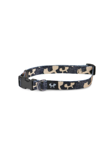 Collare Complete me Misura small 26-40 cm /1,6 cm Beige nero. Guinzagli e Collari per cani.