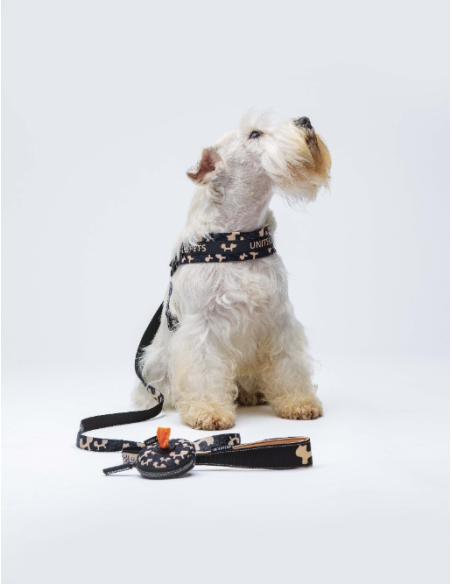 Pettorina Complete me mis . 0,5 25-33  cm  1/2,5 kg Nero /Beige . Guinzagli e Collari per cani.