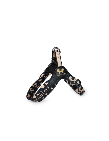 Pettorina Complete me mis . 0,5 25-33  cm  1/2,5 kg Nero /Beige . Guinzagli e Collari per cani.