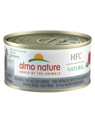 Almo Nature Gatto Tonno /Acciughine gr 70. Cibo Umido Per Gatti