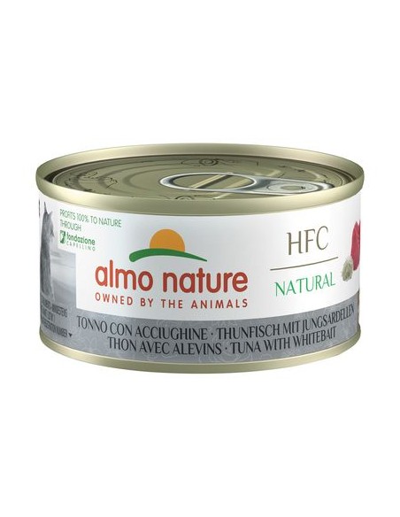 Almo Nature Gatto Tonno /Acciughine gr 70. Cibo Umido Per Gatti