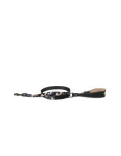 Guinzaglio Complete me Misura xsmall 1 cm/ 140 cm nero e beige . Guinzagli e Collari per Cani . 2