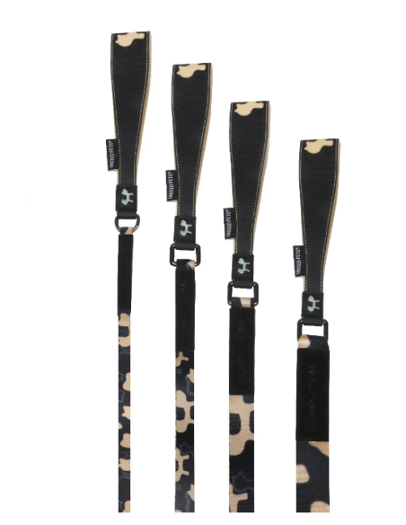 Guinzaglio Complete me Misura small 1,6 cm 140 cm nero e beige . Guinzagli e Collari per Cani .