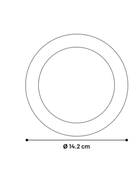 Gioco Anello Vaniglia Nylon cm 14. Giochi per cani.