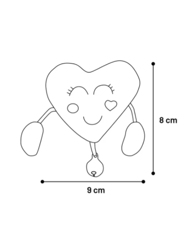 Gioco Lovu Cuore Beige . Giochi per gatti