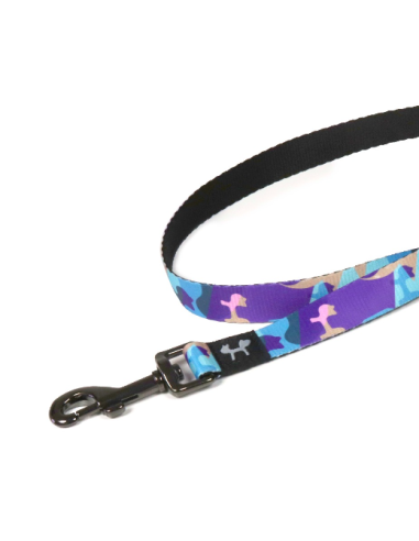 Guinzaglio Complete Me Misura Media 2 cm /140 cm Viola Vintage . Guinzagli e Collari per cani.