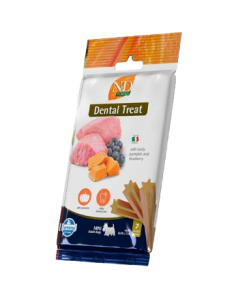 Natural & Delicious  Treats Pumpkin Agnello Adult Mini GR.60. Snack per cani.