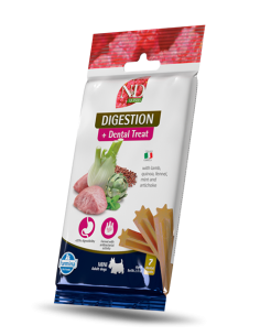 N&D Treats Quinoa Digestion Adult Mini GR.60. Snack Per cani .
