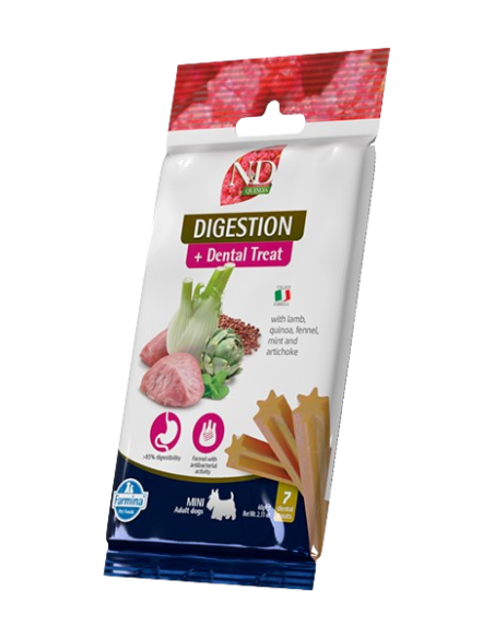 N&D Treats Quinoa Digestion Adult Mini GR.60. Snack Per cani .