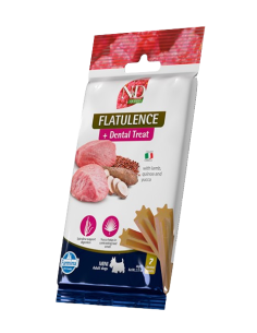 N&D Treats Quinoa Dog Flautolence Adult Mini GR.60. Snack per cani.