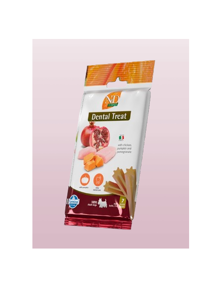 N&D Treats Pumpkin Pollo Adult Mini GR.60. Snack per cani