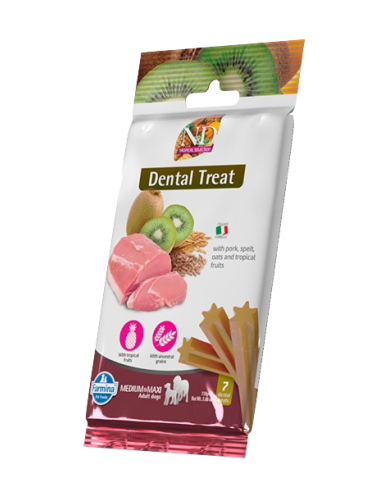 N&D Treats Dog Tropical Selection Maiale Adult Medium Maxi gr.110. Snack per Cani