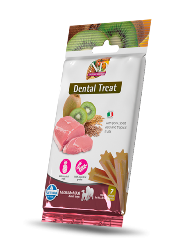 N&D Treats Dog Tropical Selection Maiale Adult Medium Maxi gr.110. Snack per Cani