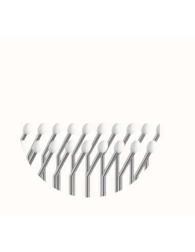 Spazzy Spazzola Portatile Con Nebulizzatore  a Freddo bianca . Toelettatura per cani e gatti.